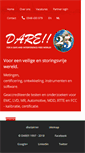Mobile Screenshot of dare.nl