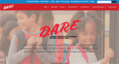 Desktop Screenshot of dare.org